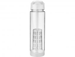 Бутылка Tuttu Frutti с отделением для фруктов, белый