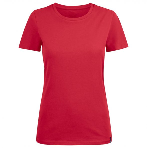 Футболка женская Ladies American U, красная 