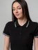 Рубашка поло женская Virma Stripes Lady, черная 