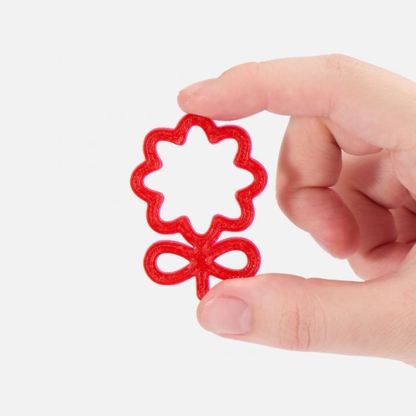 Подвеска Flora, 3D-печать на заказ, георгин 