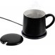Кружка с подогревом и беспроводной зарядкой Dual Base ver. 2.0 Matt, черная 