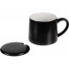 Кружка с подогревом и беспроводной зарядкой Dual Base ver. 2.0 Matt, черная 