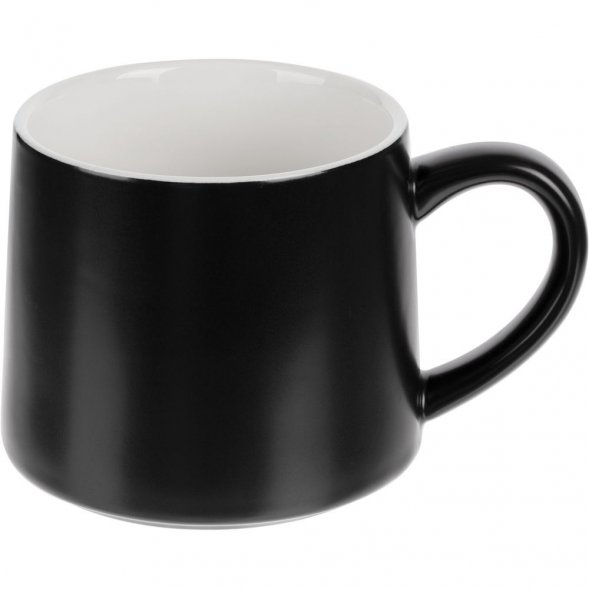 Кружка с подогревом и беспроводной зарядкой Dual Base ver. 2.0 Matt, черная 