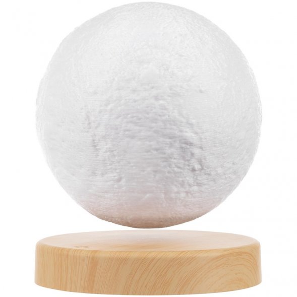 Левитирующая луна MoonFlight с пластиковой подставкой 