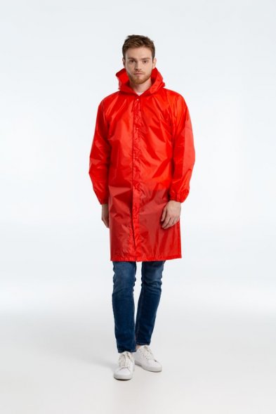 Дождевик унисекс Rainman, красный 