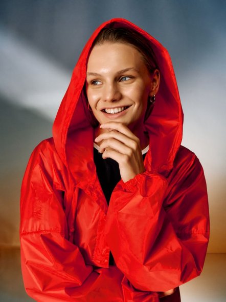 Дождевик унисекс Rainman, красный 