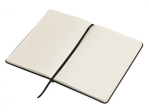 Блокнот А5 Magnet 14,3*21 с магнитным держателем для ручки, черный 