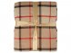 Плед акриловый в клетку Tartan, бежевый 