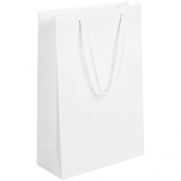 Пакет бумажный Waski M, белый 