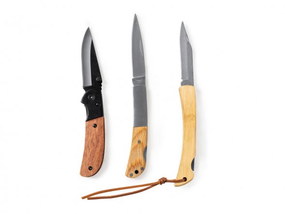 Складной нож VIDUR, серебристый/бежевый 