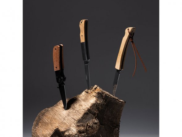 Складной нож VIDUR, серебристый/бежевый 