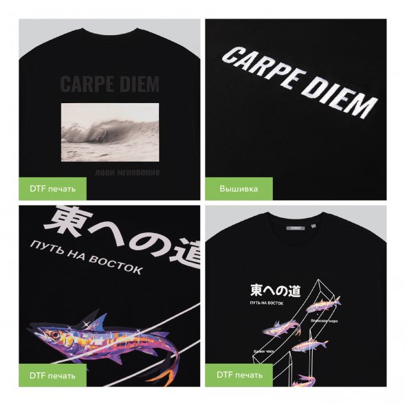 Футболка унисекс RUST, 100% хлопок, 240 гр., черная, размер XS 