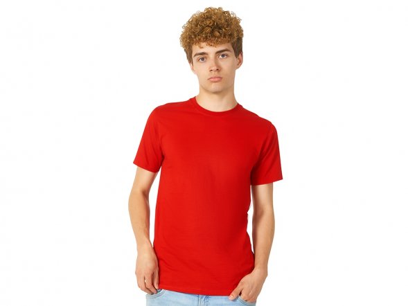 Футболка Heavy Super Club с боковыми швами, мужская, красный 