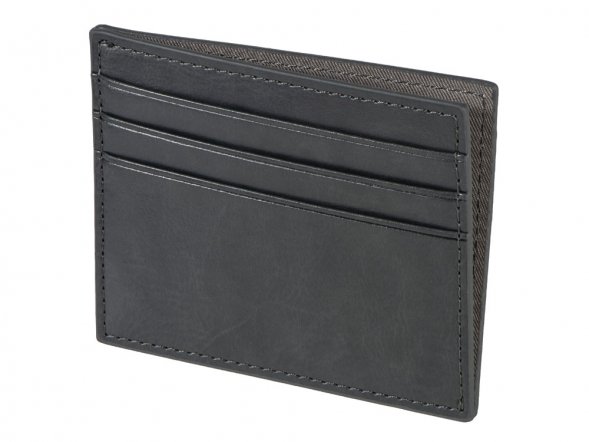 Картхолдер для 6 пластиковых карт с RFID-защитой Fabrizio, серый 