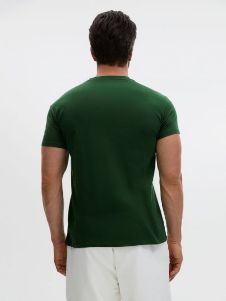 Футболка унисекс Regent 150, темно-зеленая 