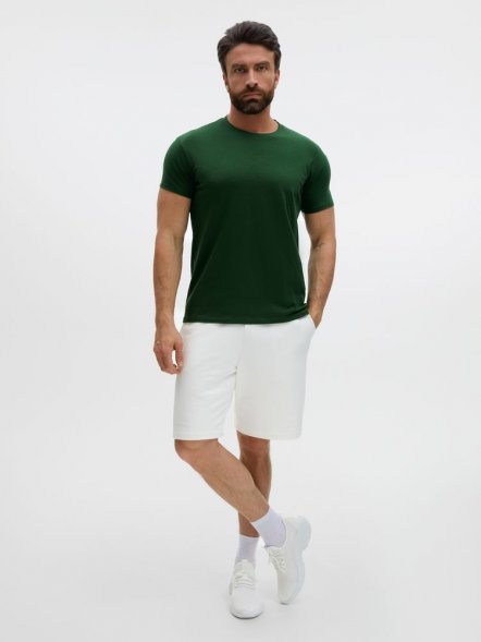 Футболка унисекс Regent 150, темно-зеленая 