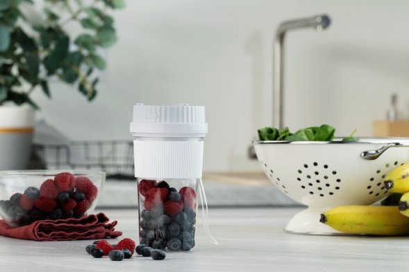 Портативный блендер Smoothberry, белый 