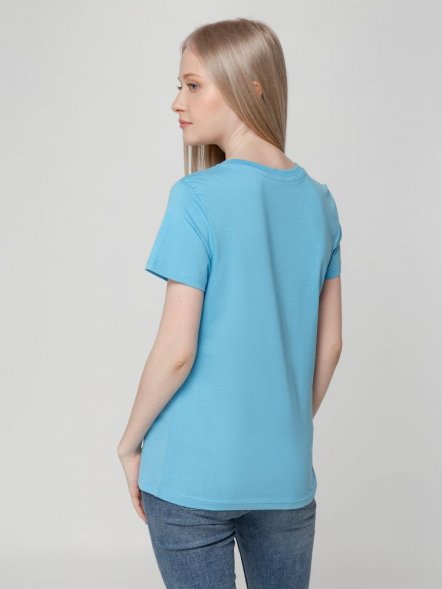 Футболка женская T-bolka Lady, голубая 