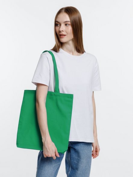 Холщовая сумка Strong 210, зеленая 