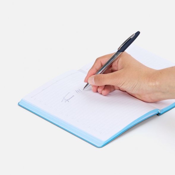 Ручка шариковая Dagger Soft Touch, синяя 