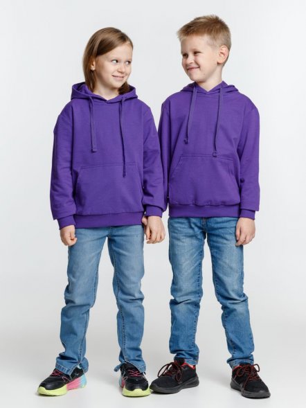 Худи детское Kirenga Kids 2.0, фиолетовое 