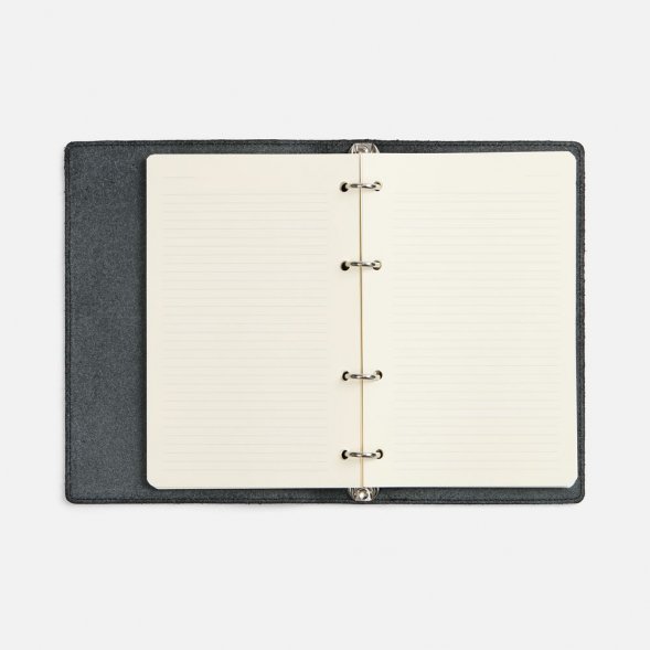 Ежедневник inStream, недатированный, черный 