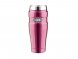 Кружка-термос со стальной колбой SK1005 Matte Raspberry leak proof Vacuum Travel Tumbler, 470ml., красный 