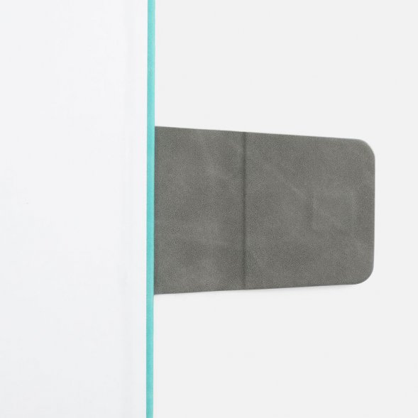 Ежедневник Grande Strap на заказ, датированный, бирюзовый 