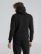 Толстовка на молнии с капюшоном Unit Siverga Heavy, черная 