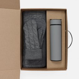 Набор Wintrish, серый меланж