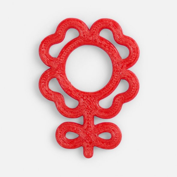 Подвеска Flora, 3D-печать на заказ, подсолнух 