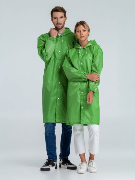 Дождевик унисекс Rainman Strong, ярко-зеленый 