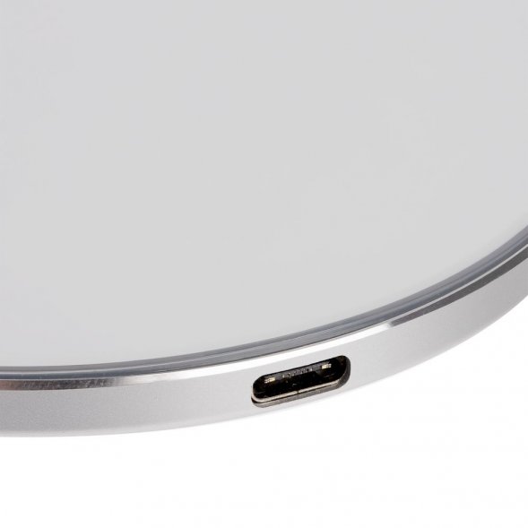 Кружка с подогревом и беспроводной зарядкой Dual Base ver. 2.0 Matt, белая 