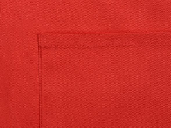 Хлопковый фартук 180gsm, красный 