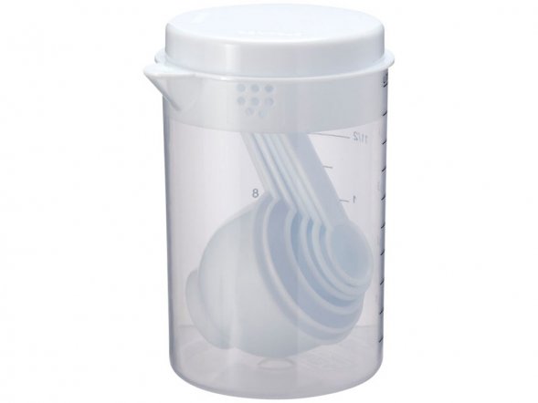 Измерительный набор из 7 предметов, белый 