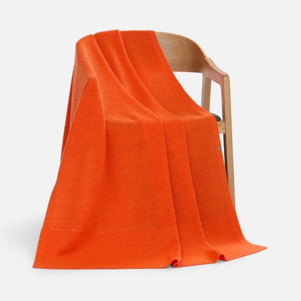 Плед Voyage в кофре, оранжевый 