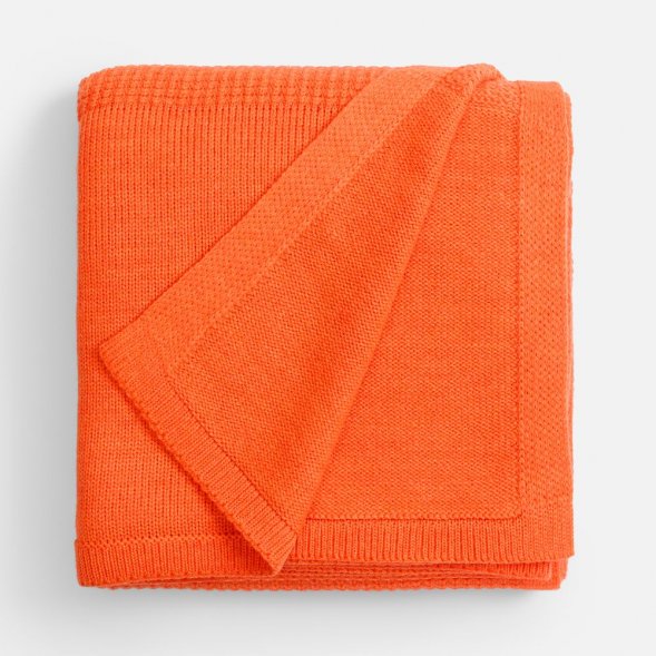 Плед Voyage в кофре, оранжевый 