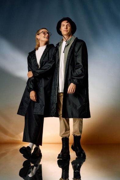 Дождевик унисекс Rainman, черный 