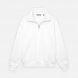 Толстовка на молнии унисекс FLOW, белая, размер XL/2XL 