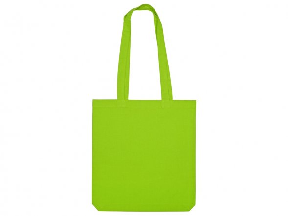 Сумка из плотного хлопка Carryme 200, зеленое яблоко 