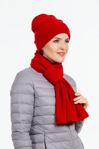 Шарф Real Talk, красный 