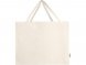 Odessa большая эко-сумка из переработанного хлопка, сертифицированного согласно GRS, плотностью 220 г/м² - Натуральный 