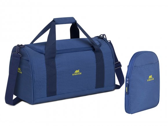 RIVACASE 5541 blue Лёгкая складная дорожная сумка, 30л /12 