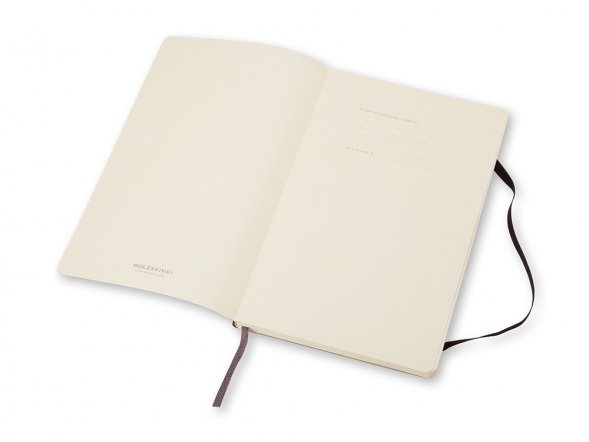 Записная книжка Moleskine Classic Soft (нелинованный), Pocket (9х14 см), черный 