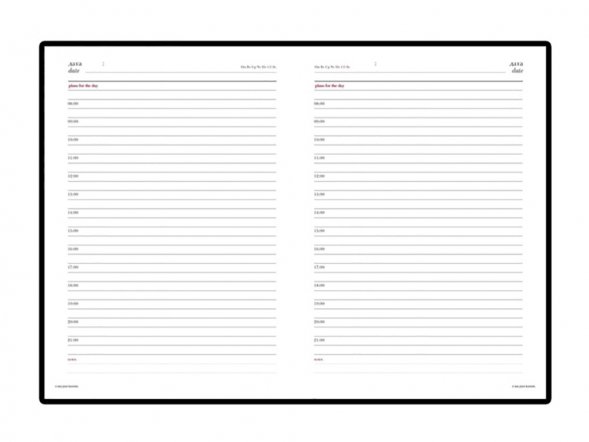 Ежедневник недатированный А6+ Velvet, зефирный розовый 