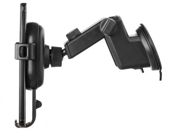 Беспроводное зарядное устройство  Rombica NEO Clip, черный 