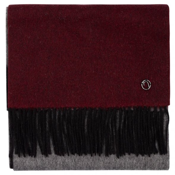 Шарф Charming, коричневый с оранжевым 