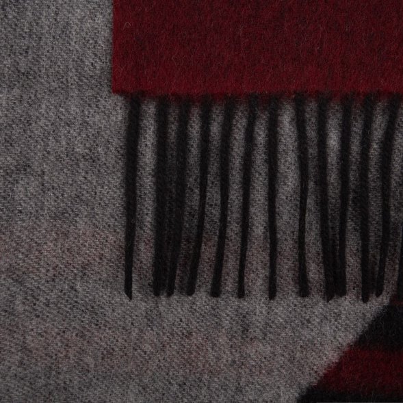 Шарф Charming, коричневый с оранжевым 