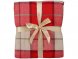 Плед акриловый в клетку Tartan, красный 