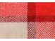 Плед акриловый в клетку Tartan, красный 
